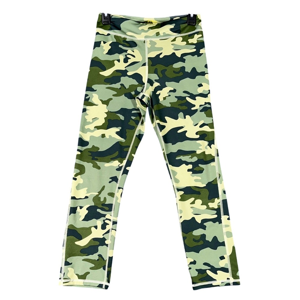 Polo Ralph Lauren Camo Leggings Girls XL Camouflage High Rise Athletic Gym Yoga